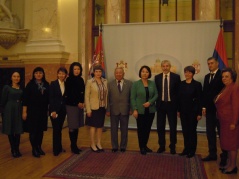 5 March 2015 The delegation of the Committee on Human and Minority Rights and Gender Equality in meeting with the Kazakh state delegation